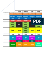 Horario Primer Grado