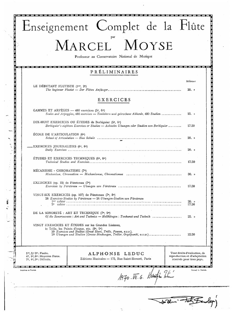 Moyse Daily Excersises Scales PDF