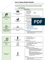 1-3 Student Checklist