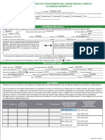 Formulario de Conocimiento Del Cliente Persona Juridica