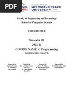 COS1077B C Programming