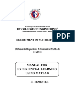 Matlab Manual-21MA21