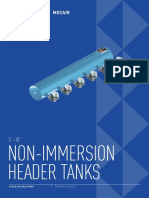 Pentair Mecair Non-Immersion Header Tank Systems