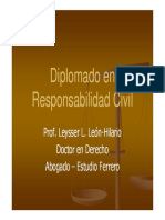 1° - Diplomado Responsabilidad Civil - 2012 - Modulo 1