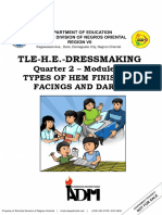 Dressmaking 9 - Q2 - Module-3