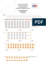 Math 1st Quarter Test