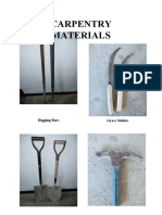Carpentry Materials