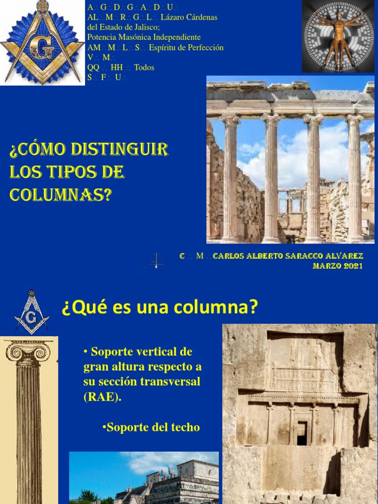 Columnas de A - Logia | PDF