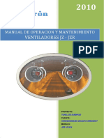 Ventilador - Manual de Operacion y Mantenimiento ZITRON