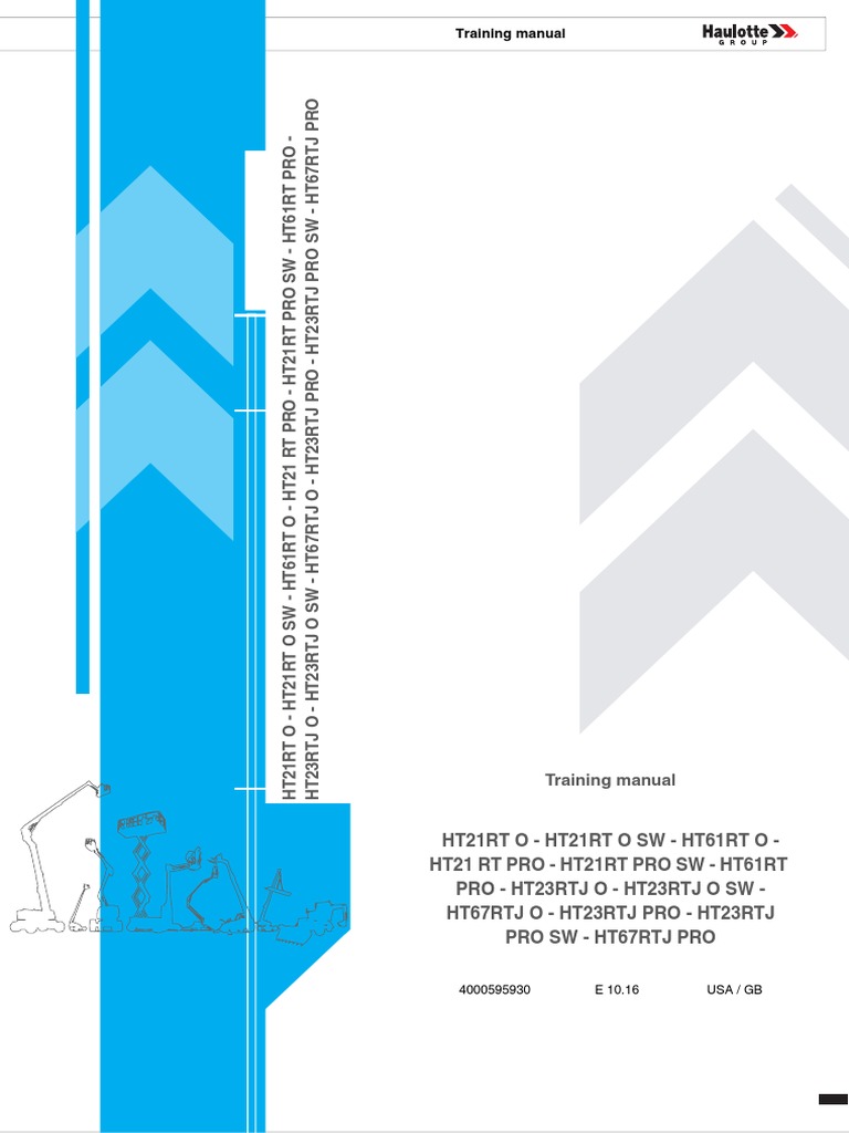 Manlift - Manual de Entrenamiento | PDF | Icon (Computing) | Engines