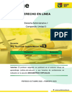 Compendio Unidad 3 - Derecho Administrativo I