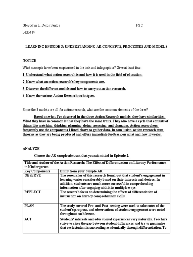 Fs2 Episode 3 | PDF | Teaching Method | Teachers
