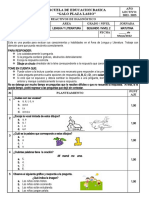 2º Pruebas de Diagnostico 2º