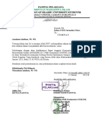 Surat Permohonan PEMINJAMAN GEDUNG