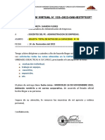 Memo 133 - Solicita Notas de La Capacidad N ° 01