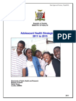 Zambia - Adolescent Health Strategic Plan 2011-2015