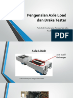 Pengenalan Axle Load Dan Brake Tester