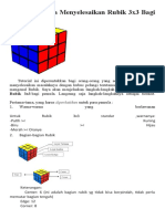 Tutorial Rubik 3x3