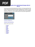 Download Membuat Tampilan Form Lebih Menarik Dengan Skin Di VB by Joko Keren SN62062771 doc pdf