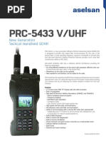 VUHF Handheld PRC-5433