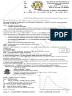 Physiques PC Evaluation Test Du Samedi 05 Fevrier 2022