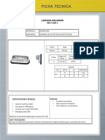 LAMPARA 005L009/MV de 4 Led S