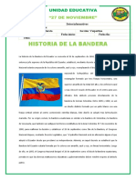 Historia de la bandera del Ecuador