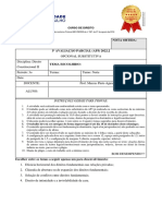 AP3 Opcional Substitutiva Direito Constitucional II