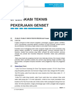 BAB - 4 Spesifikasi Teknis Genset