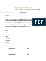 DFU Study Consent Form