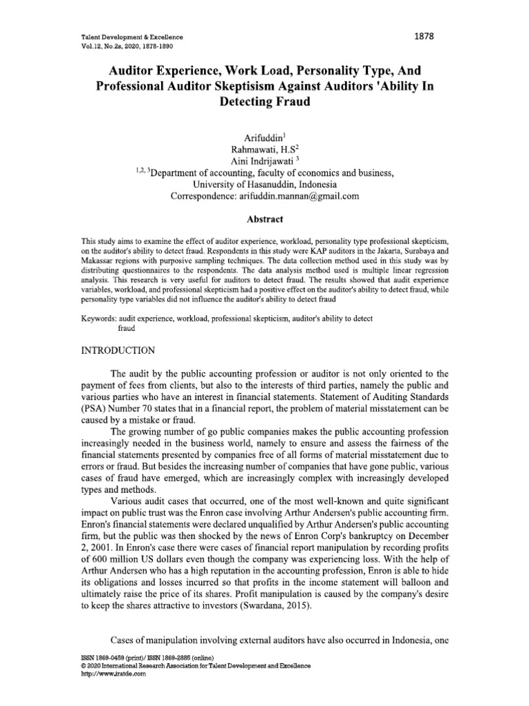 Internasional Fraud Pdf