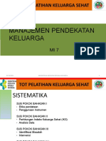 MI.7 - Litbang - Manajemen Pendekatan Keluarga