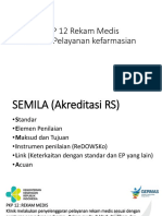 PKP 12 dan 15 Akreditasi Klinik SEP 2022