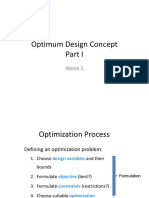 Week 5 Optimum Design Concept 1