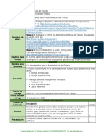 A3. - Herramientas para La Administración Del Tiempo