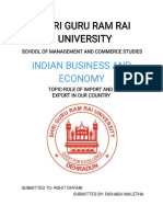 Rishabh Maletha-Indian Business and Economy