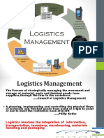 Logistics