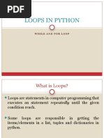 Python Loops