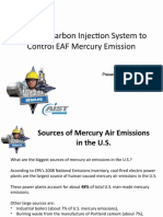 Results of A Powdered Activated Carbon Injection (ACI) System To Control EAF Mercury Emissions-PRESENTATION