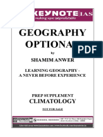 Geography Optional: Climatology