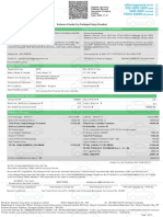 Digitally signed Reliance Private Car Package Policy document