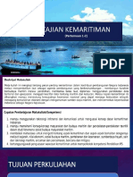 Kajian Kemaritiman: (Pertemuan 1-2)