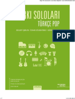 Şarki Sololari - Türkçe Pop