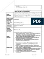 Ce 5 - Highway and Railroad Engineering