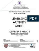 CPAR QUARTER 1 MELC 1 8 Worksheet