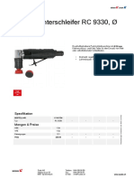 Mini Exzenterschleifer RC 9330 30 Mm Datenblatt