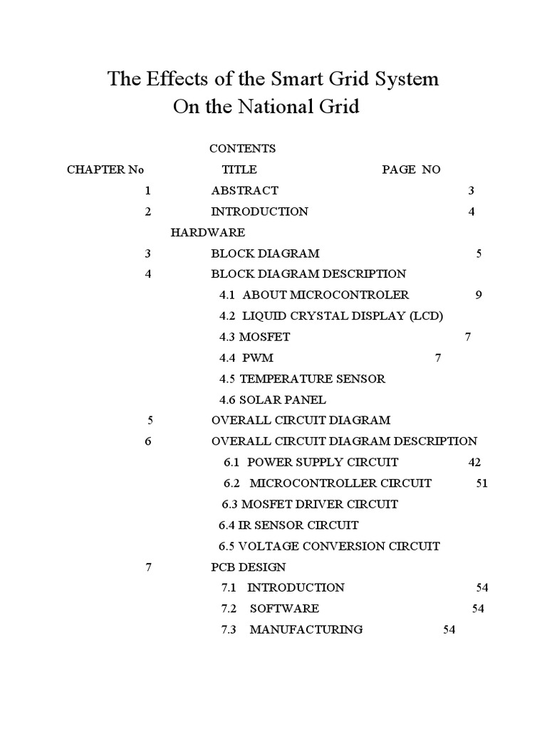 The Effects of The Smart Grid System PDF