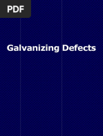 Galvanizing Defects