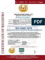 ICD ISO 45001-2018 (valid upto 19-06-2023)