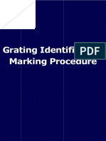 Grating Identification Marking